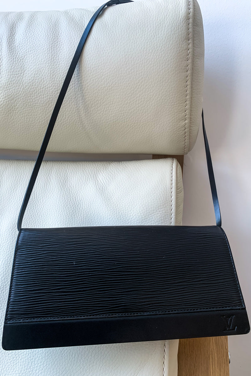 Louis Vuitton Black Epi Leather Noir Honfleur Shoulder Bag 862661