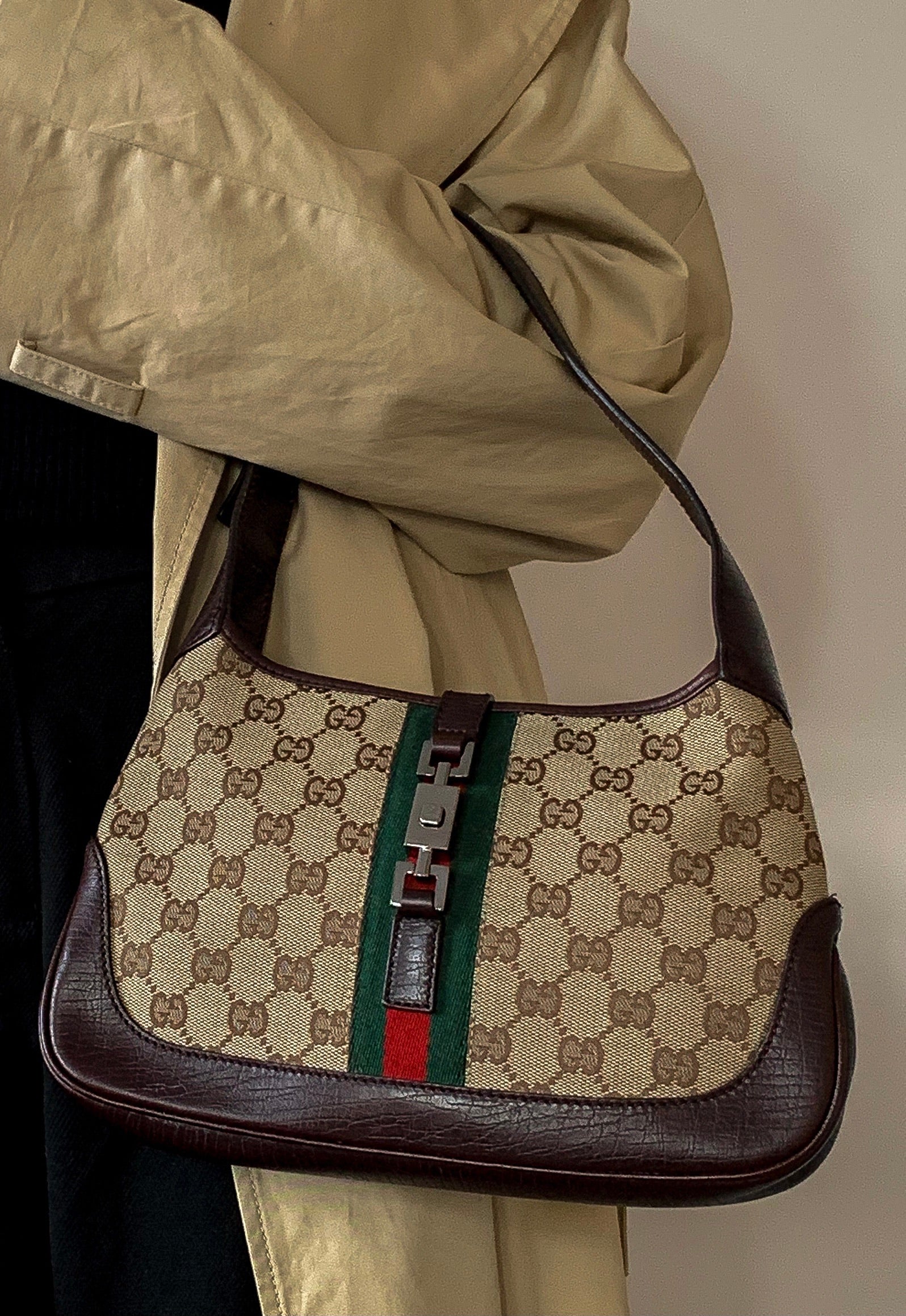 Gucci Jackie Monogram Bag